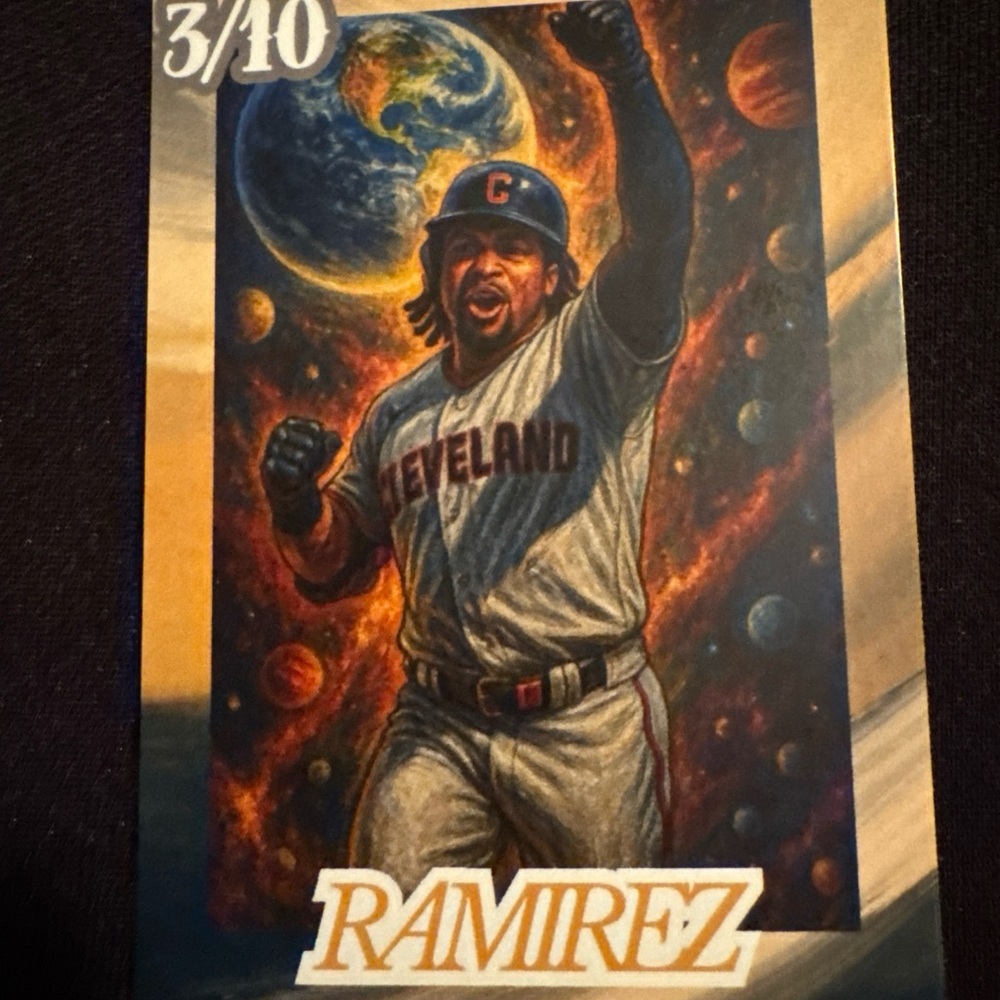 José Ramirez art card 3/10 near mint